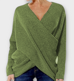 Heidi | Przeplatany sweter