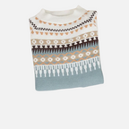 Celeste | Damski Sweter Dzianinowy o Ponadczasowym Wzorze