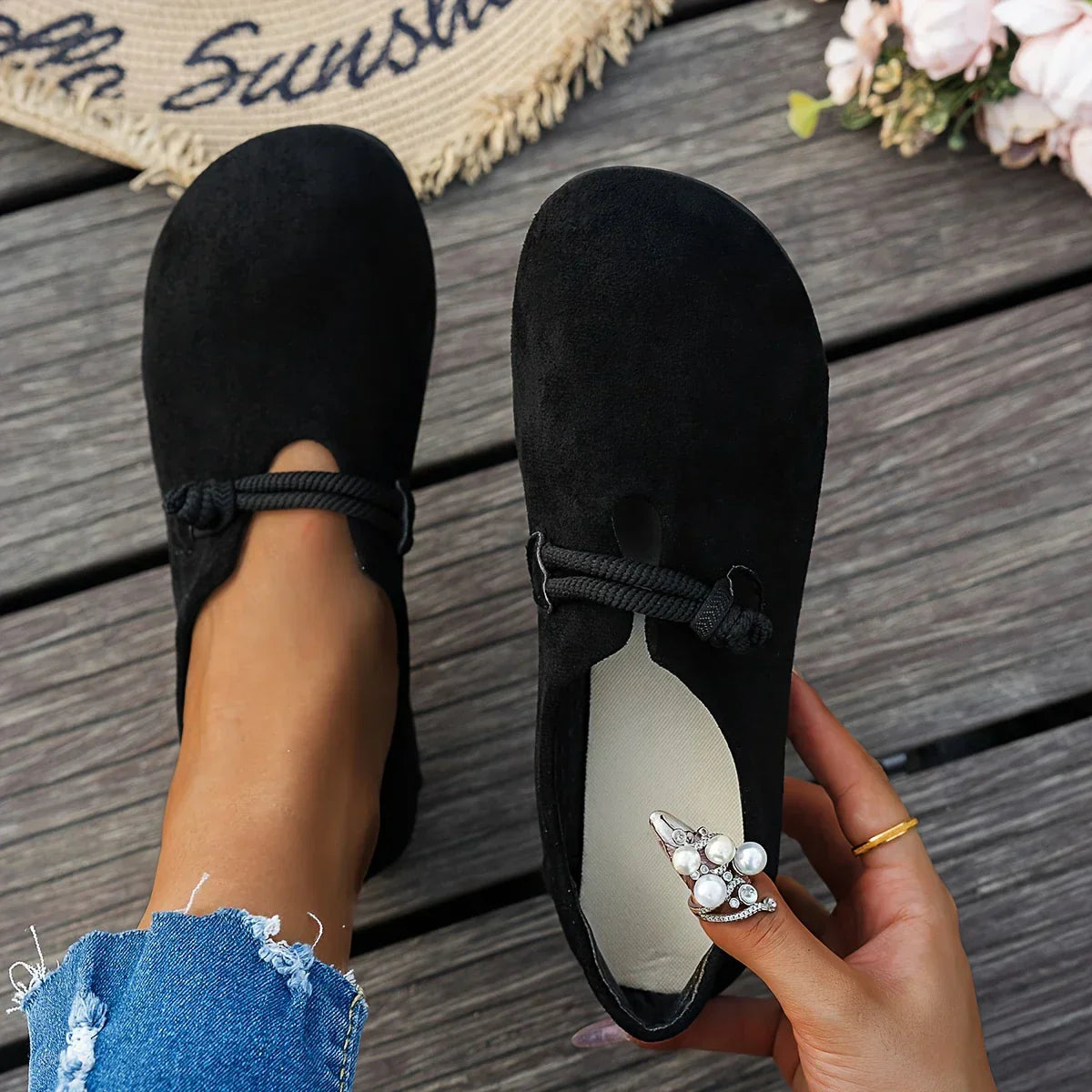 BENGY | Eleganckie miękkie buty casualowe