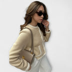 Sezane | Klasyczny Kardigan z Dekoracyjnymi Kieszeniami