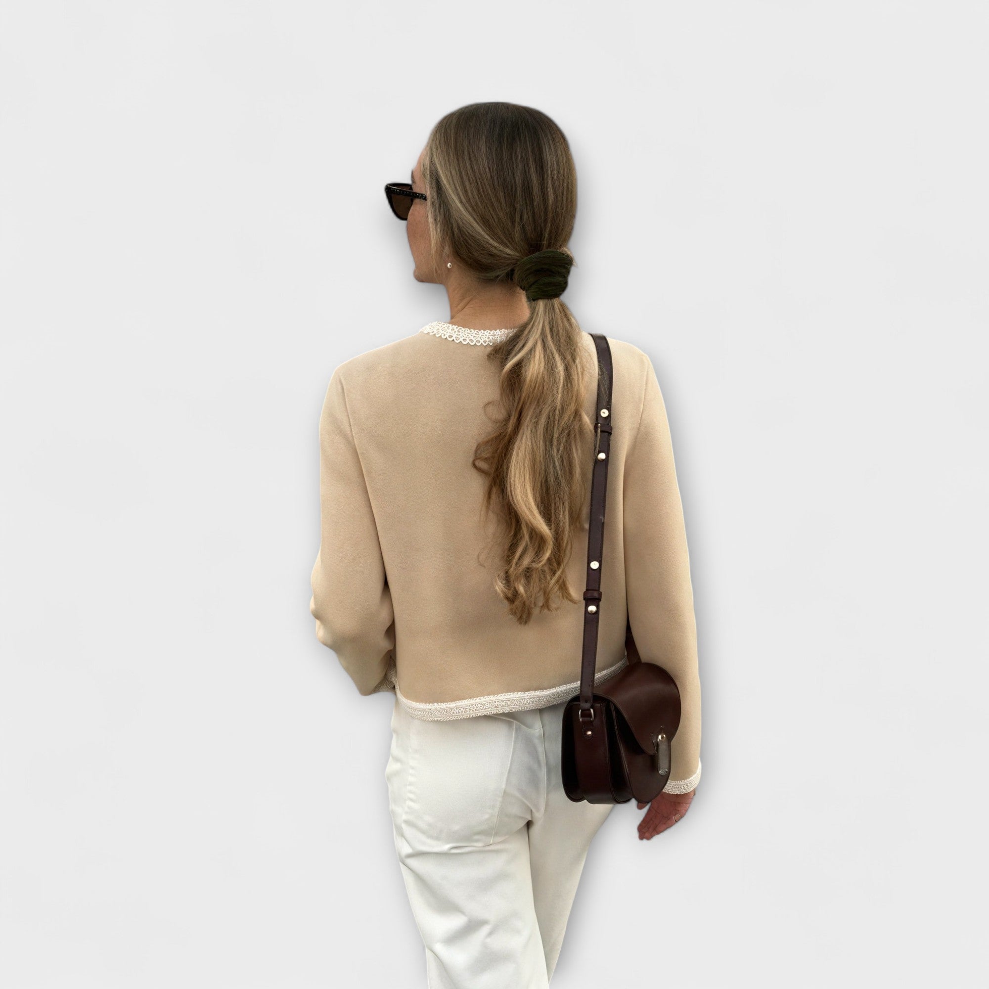 Sezane | Klasyczny Kardigan z Dekoracyjnymi Kieszeniami