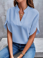 JULITA | Elegancka bluzka z drapowaniem