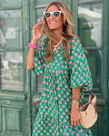 MAGDALENA | Boho Maxi Sukienka