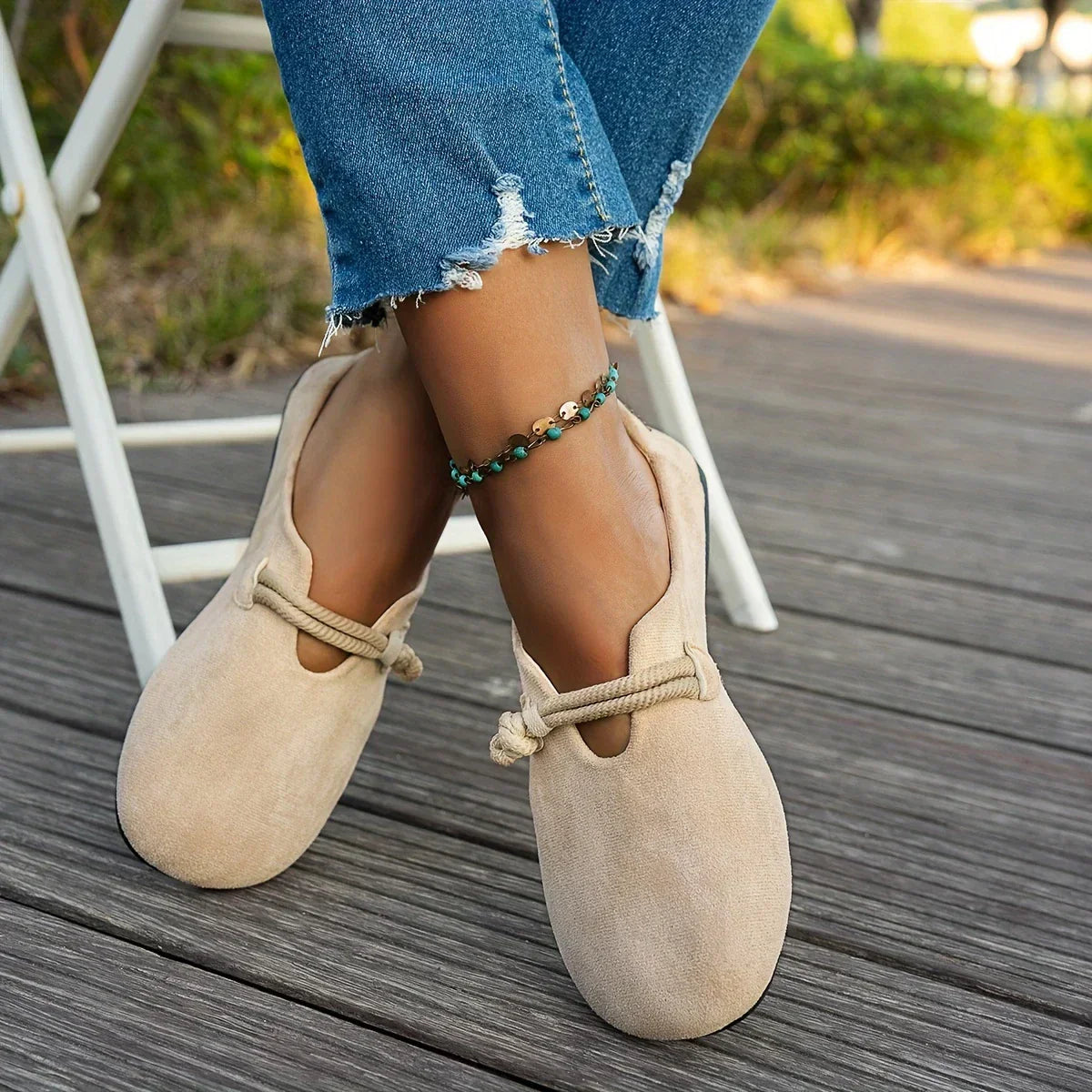 BENGY | Eleganckie miękkie buty casualowe