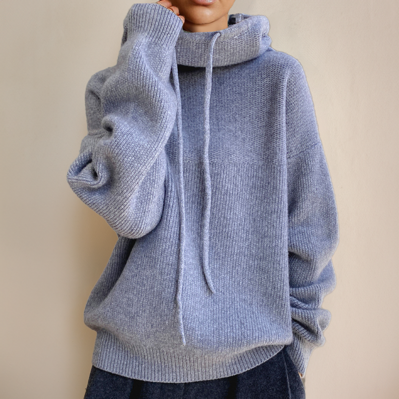 LIAH | Elegancki sweter z golfem