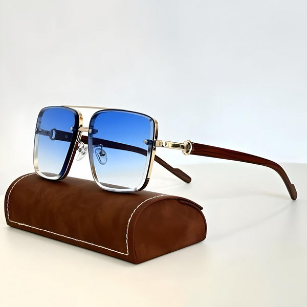 DIVA | Vintage Okulary Przeciwsłoneczne Retro Kwadrat