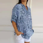 LAVA | Bluzka w Kwiatowy Wzór