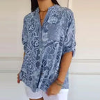 LAVA | Bluzka w Kwiatowy Wzór